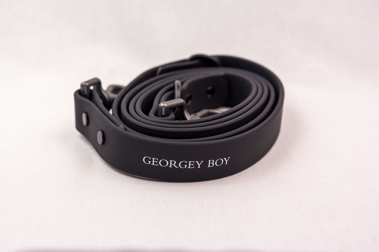 Black Silicone Dog Leash