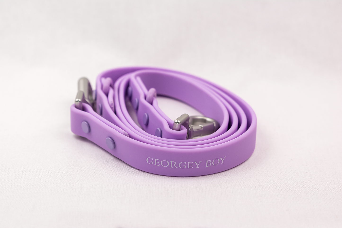 Lilac Silicone Dog Leash