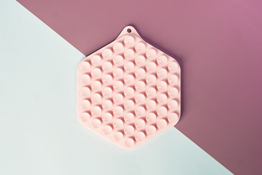 Dog pastel lick mat suction