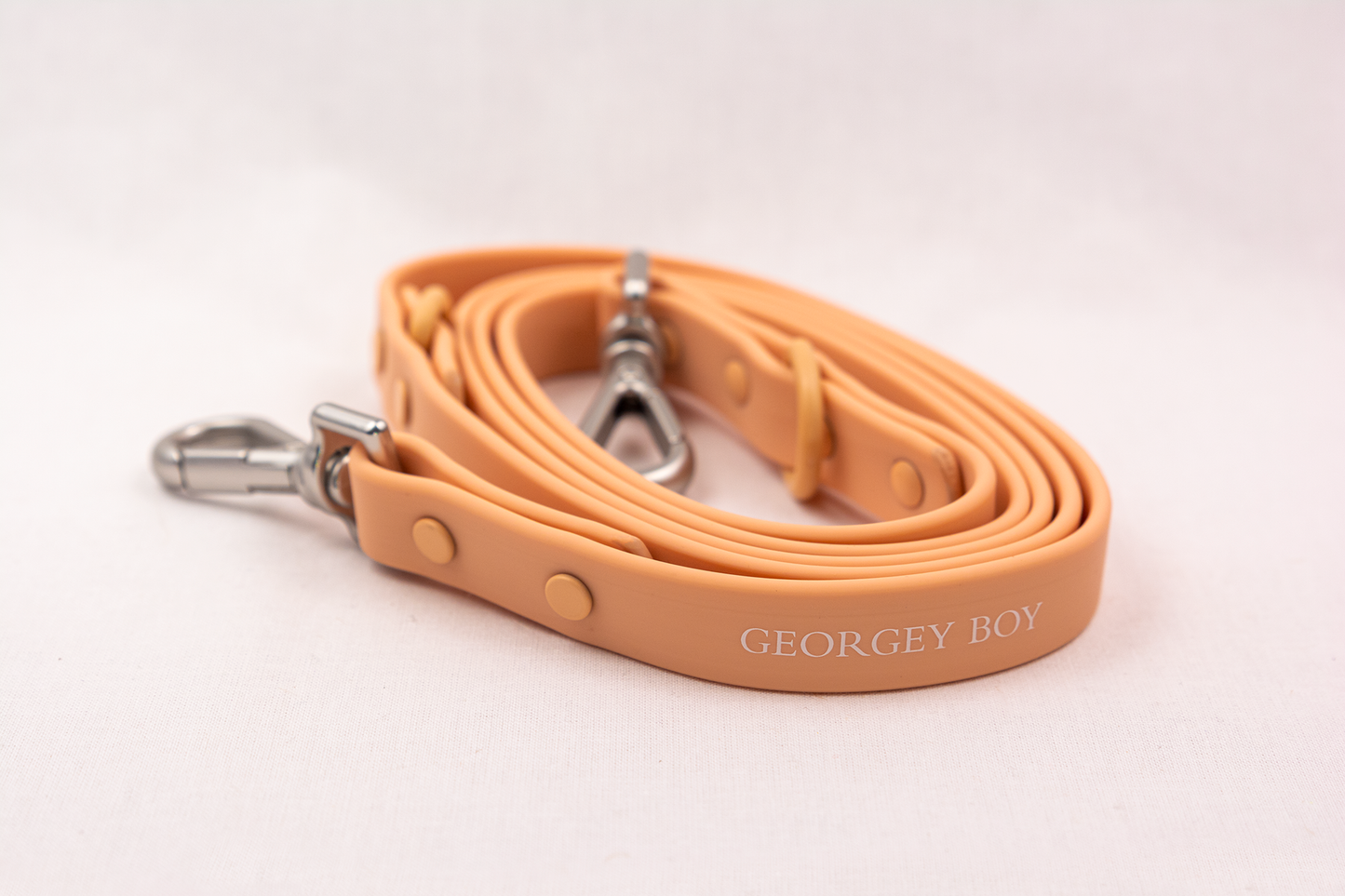 Blush Silicone Dog Leash