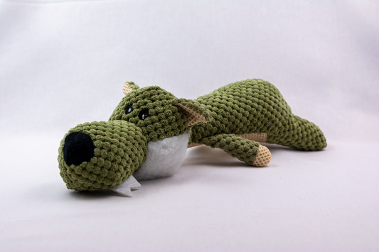 Dino Plush Dog Toy Teddy